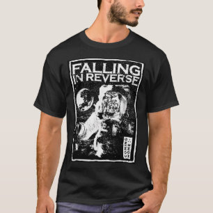 Astronaut sinkt in der Rückwärtsbewegung T-Shirt