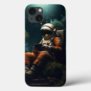 Astronaut sitzt auf einem Stuhl Case-Mate iPhone Hülle
