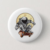 Astronaut-Skate Button (Vorderseite)