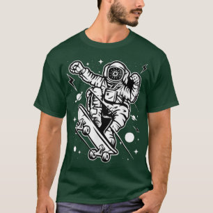 Astronaut Skate Cardano ADA Münze zum Mondkrypt T-Shirt