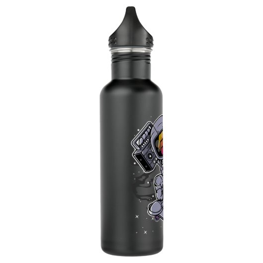 Astronaut Skate HEX Krypto Coin HODL Token Edelstahlflasche (Links)