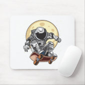 Astronaut-Skate Mousepad (Mit Mouse)