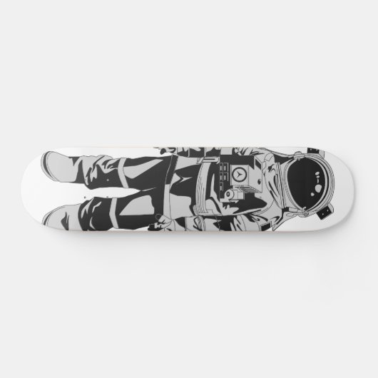 Astronaut Skateboard (Horizontal)