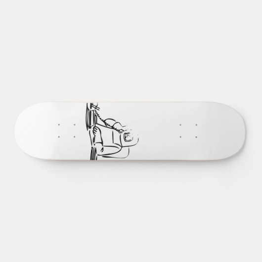 Astronaut Skateboard (Horizontal)