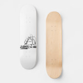 Astronaut Skateboard (Vorderseite)