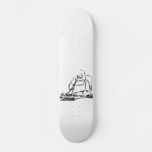 Astronaut Skateboard (Vorderseite)