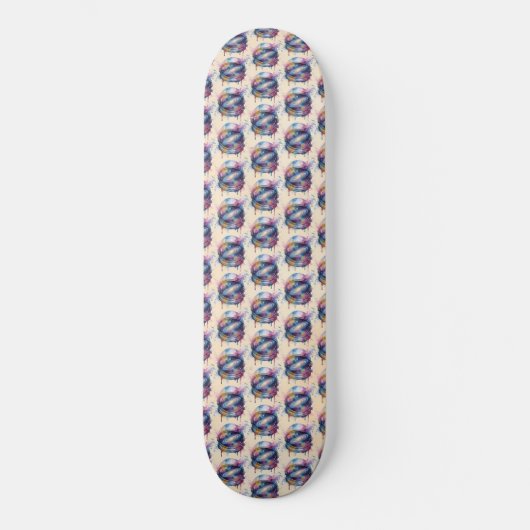 Astronaut Skateboard (Vorderseite)