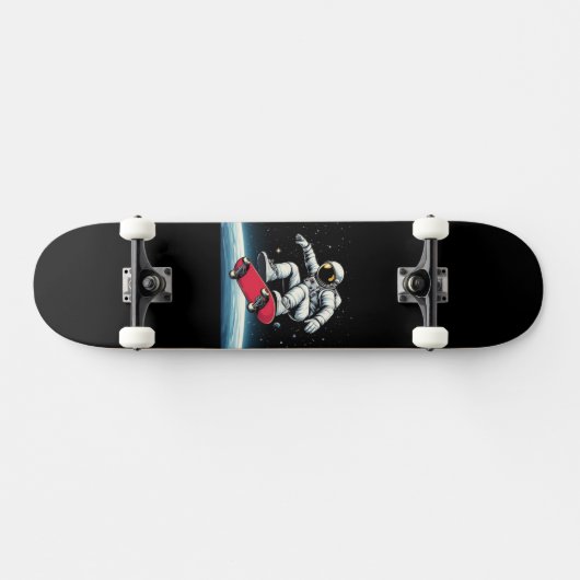 Astronaut Skateboard (Horizontal)