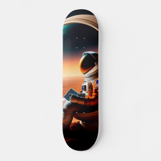 Astronaut Skateboard (Vorderseite)