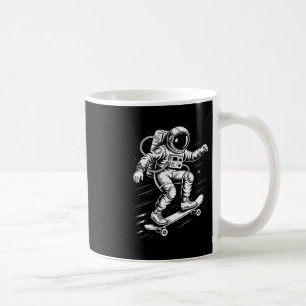 Astronaut Skateboarden im Weltraum Cosmic Skater D Kaffeetasse