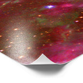 Astronaut Skateboarder Fotodruck (Ecke)