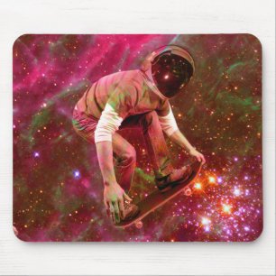 Astronaut Skateboarder Mousepad