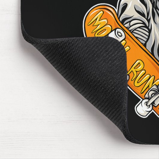 Astronaut Skateboarder, Skateboarding Lover, Astro Mousepad (Ecke)