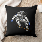 Astronaut-Skater Kissen (Decke)