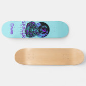 Astronaut-Skater Skateboard (Horizontal)