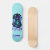 Astronaut-Skater Skateboard (Vorderseite)