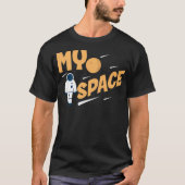 Astronaut Sky Moon T-Shirt (Vorderseite)
