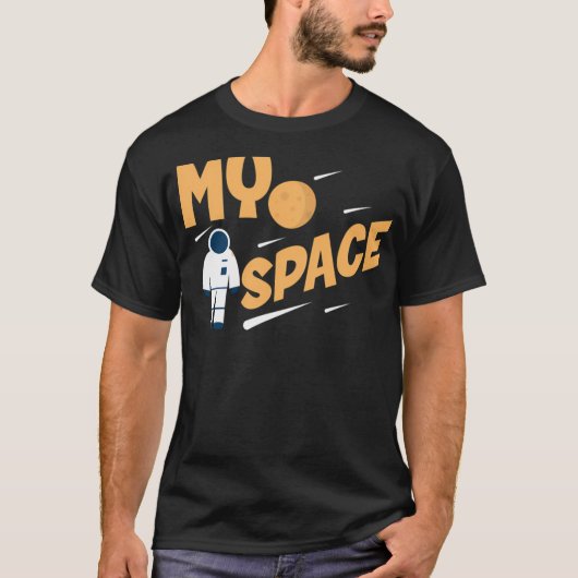 Astronaut Sky Moon T-Shirt (Vorderseite)