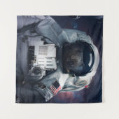 Astronaut Sloth Koala Wandteppich (Vorderseite (Horizontal))