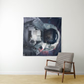 Astronaut Sloth Koala Wandteppich (Beispiel (Horizontal))