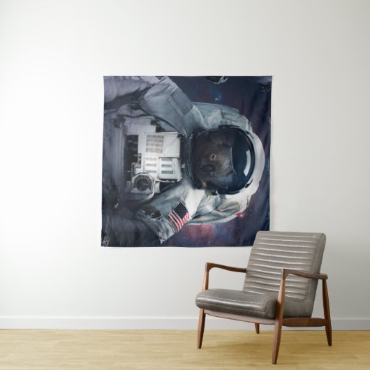 Astronaut Sloth Koala Wandteppich (Beispiel (Horizontal))