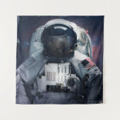 Astronaut Sloth Koala Wandteppich (Vorderseite)
