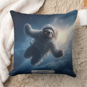 Astronaut Sloth Space Surreal Animal Personalized Kissen (Decke)