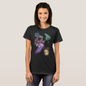Astronaut Space Alien Jellyfish Jagen mit Net G T-Shirt (Vorne ganz)