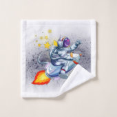 Astronaut Space Boy's Custom Badhandtuch Set (Waschlappen)
