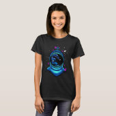 Astronaut  Space Butterflies Astronauts Helmet Cos T-Shirt (Vorne ganz)
