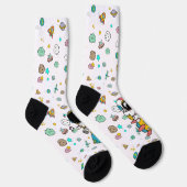 Astronaut Space Cartoon Socken (Rechts)