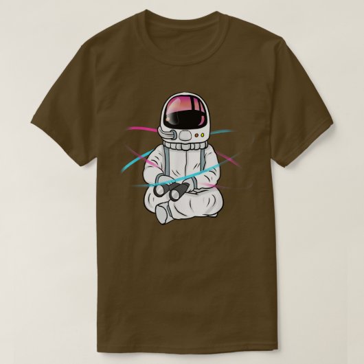 Astronaut Space Explorer T-Shirt (Design vorne)