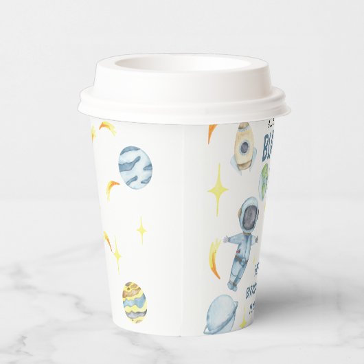 Astronaut Space Geburtstagsparty Pappbecher (Rechts)