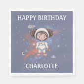 Astronaut Space Paper Napkin Serviette (Vorderseite)