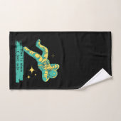 Astronaut Space Stars Zuhause ist der Ort, an dem Badhandtuch Set (Handtuch)