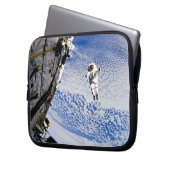 Astronaut Spacewalk Laptopschutzhülle (Vorderseite Links)