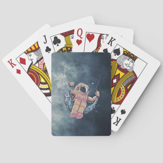 Astronaut Spielkarten (Rückseite)