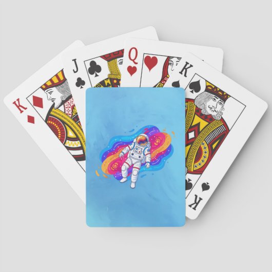 Astronaut Spielkarten (Rückseite)