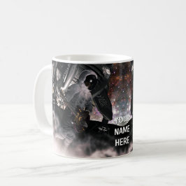 Astronaut spielt Gitarre. Personalisiert Kaffeetasse