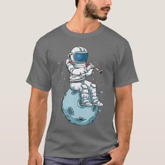 Astronaut spielt Oboe Oboist Musik Oboe Familie ne T-Shirt