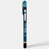 Astronaut steht auf einer frostbedeckten Oberfläch Case-Mate iPhone Hülle (Rückseite / Links)