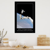 Astronaut Stephen K. Robinson International Space Poster (Küche)