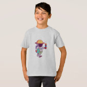 Astronaut, Sternenflugzeuge T-Shirt (Vorne ganz)