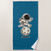 Astronaut Strandtuch (Vorderseite)