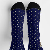 Astronaut süßer Hund Socken (Oben)