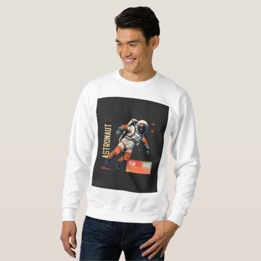 Astronaut Sweatshirt (Vorne ganz)