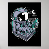 Astronaut Synthesizer Poster (Vorne)