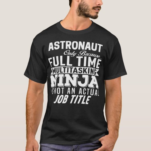 Astronaut T-Shirt (Vorderseite)