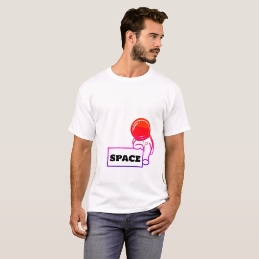 Astronaut T-Shirt (Vorne ganz)