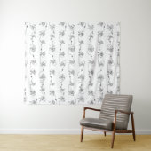 Astronaut Tapestry Wandteppich (Beispiel (Horizontal))